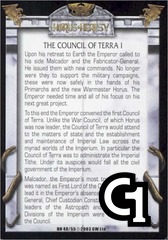 The Council of Terra I